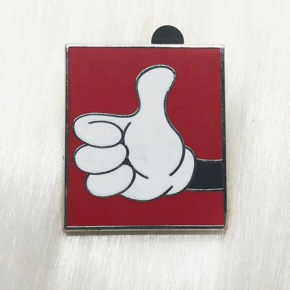 🔮 5/$25 Disney Mickey Mouse Thumbs Up Pin‎ - Picture 1 of 3